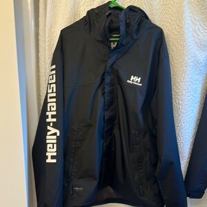Helly Hansen Black Raincoat Waterproof Essential